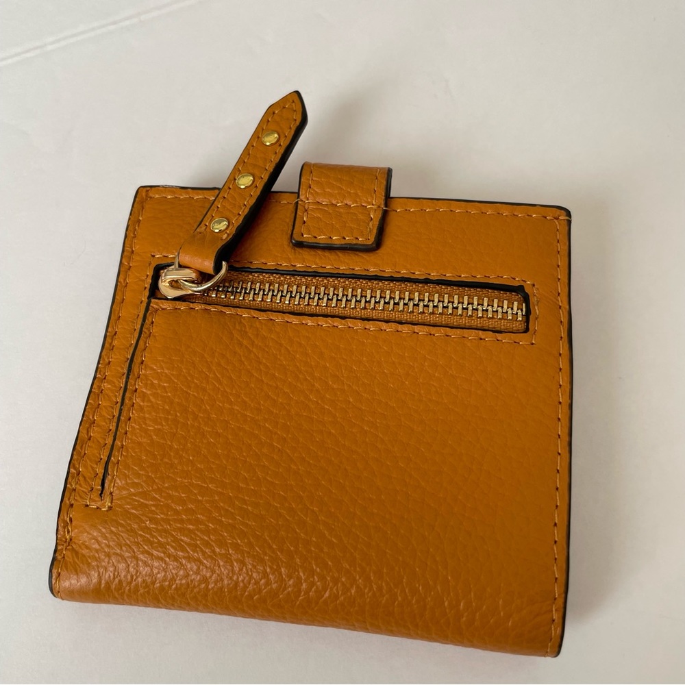 LODIS Mustard Bi Folded Card Holder - Picture 3 of 9